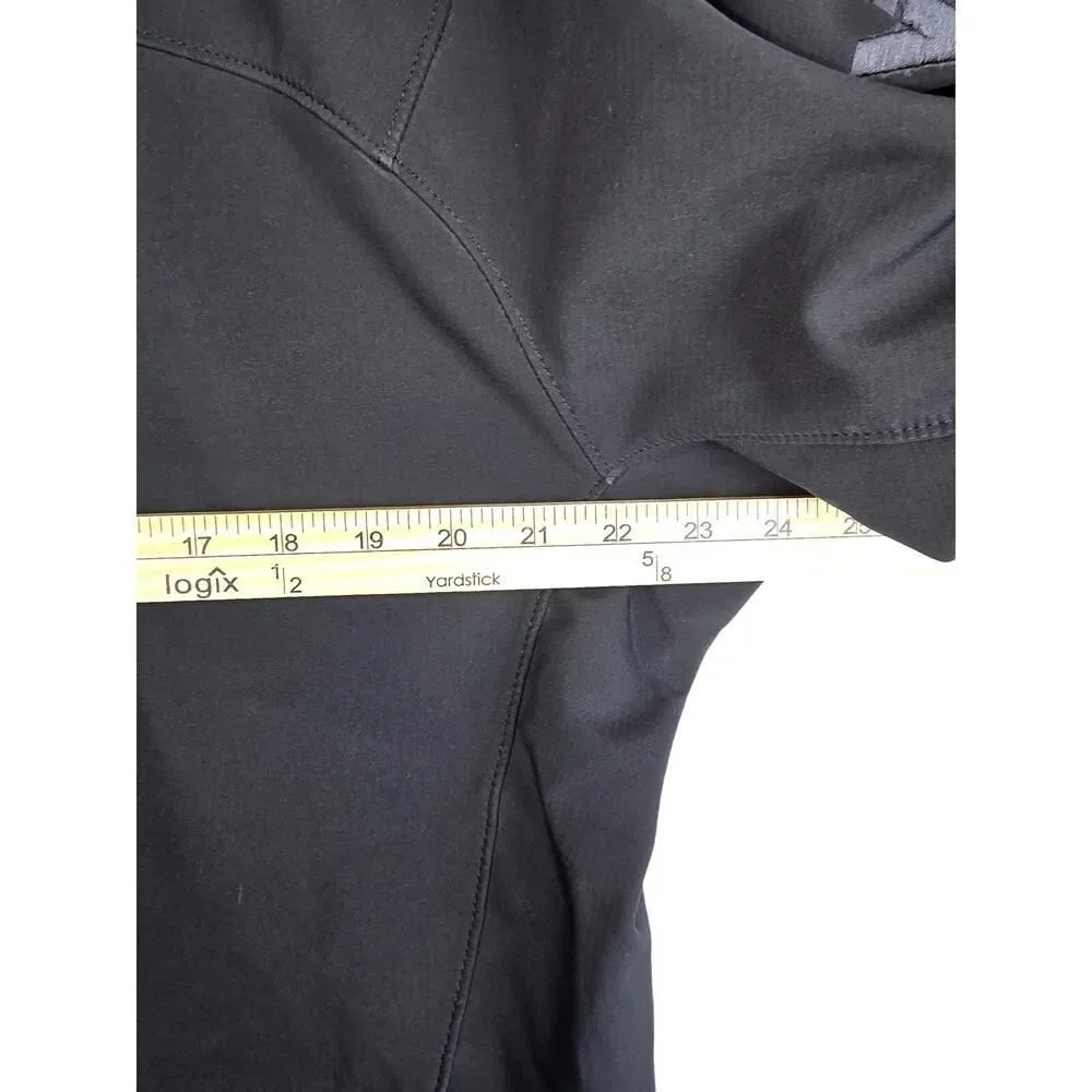 Patagonia Polartec Windbreaker Windstopper Softshell Jacket‎ Mens L Black